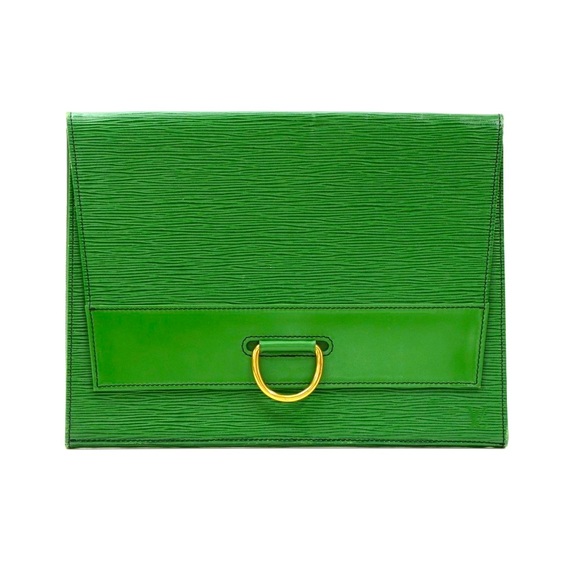 Louis Vuitton Lena Epi Leather Clutch - Picture 1 of 11